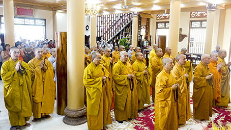 Kon Tum: Chùa Huệ Hương trang nghiêm lễ Húy kỵ lần thứ 50 cố Hòa thượng Tăng cang Thích Từ Vân.