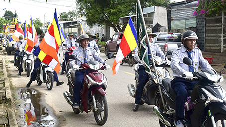 Kon Tum: Phân Ban GĐPT trang nghiêm lễ truy thăng cấp Tấn cho cố Huynh trưởng Thị Chính – Đặng Bửu.