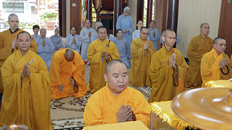 Kon Tum: Tổ đình Trung Khánh diễn ra Lễ Húy kỵ lần thứ 54 cố Đại lão Hòa thượng Thích Huệ Chiếu.