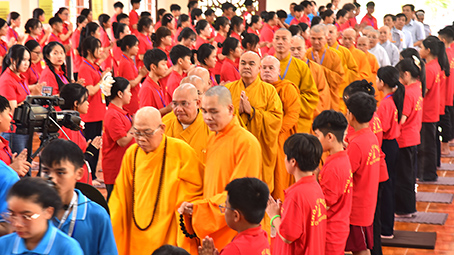 Quảng Ngãi: LỄ KHAI MẠC KHÓA TU MÙA HÈ “NUÔI CON KHÔN LỚN” LẦN THỨ NHẤT TẠI CHÙA HUỆ CHIẾU.