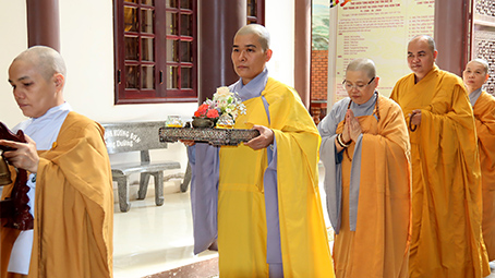 QUẢNG NGÃI: KỲ BỐ TÁT CUỐI MÙA AN CƯ TẠI HẠ TRƯỜNG CHƯ NI BẮC TÔNG – CHÙA PHÁP HOA, XÃ ĐĂK RƠ WA