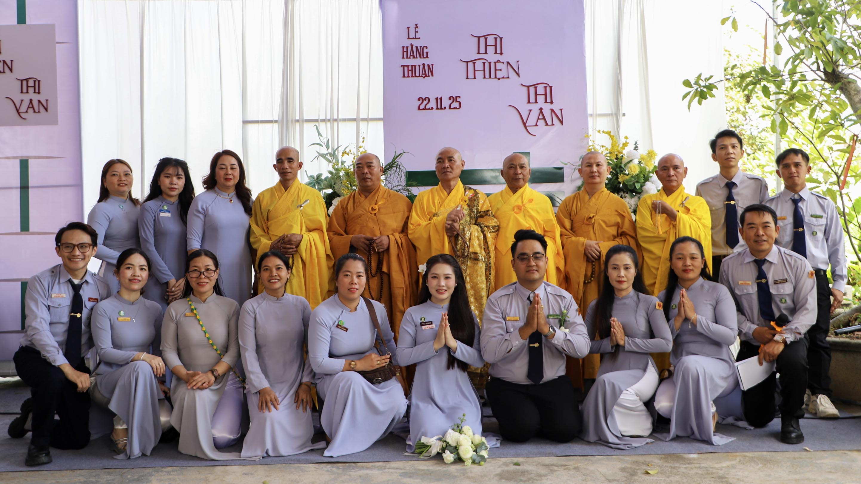 Quảng Ngãi: Lễ Hằng Thuận Huynh trưởng Thị Thiên và Thị Vân.